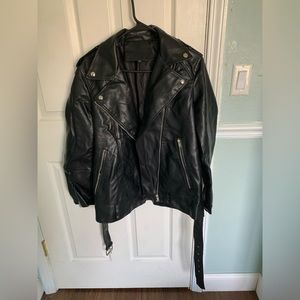 NOT REAL LEATHER Jacket!